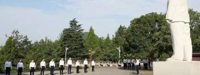 四川省纪委新一届常委班子赴朱德故里开展“赓续红色传统 弘扬斗争精神”活动